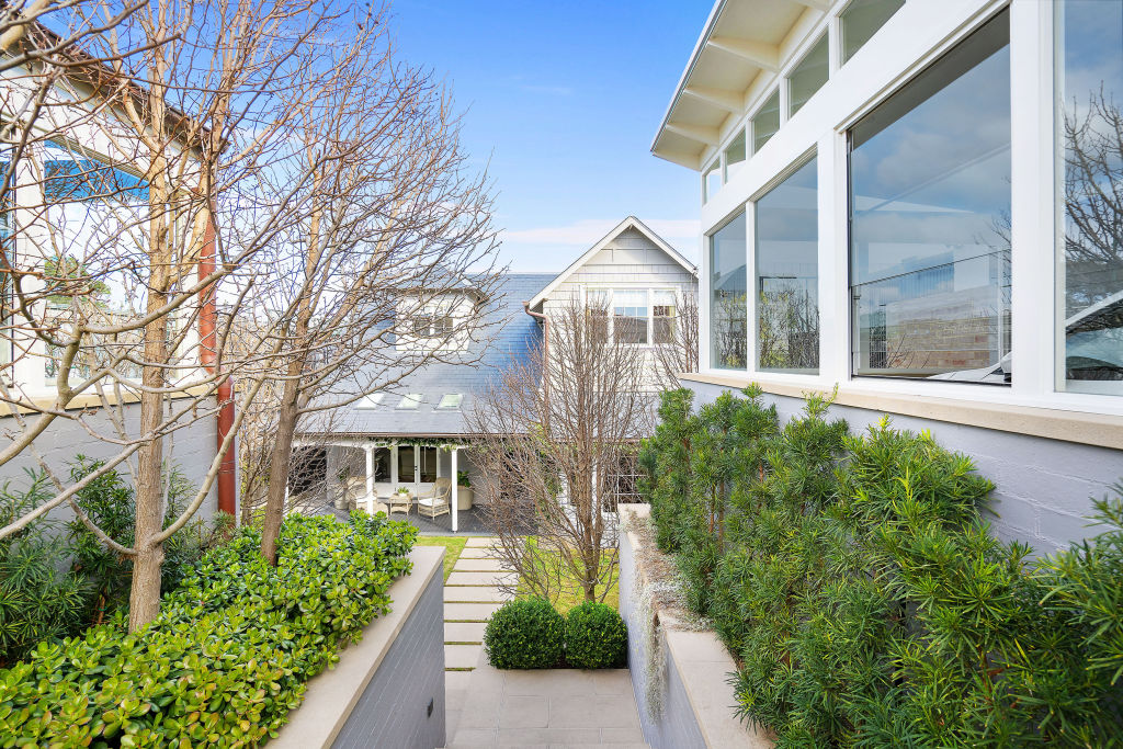 One of the few high-end houses to hit the market in Mosman during lockdown is that owned by Ann Donohue and David Snashall.