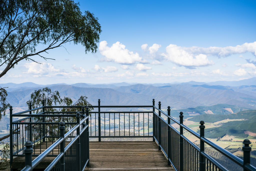 It's more mountain views than beach views in this region, but there are similar community ideals. Photo: Rob Blackburn