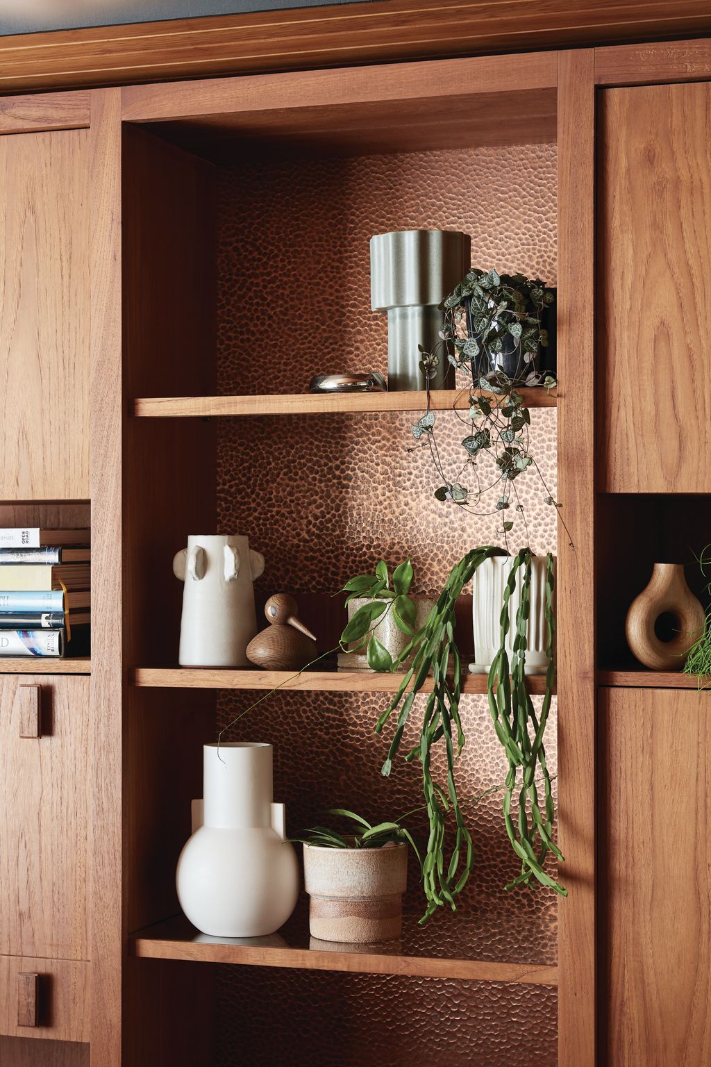 Choose a mix of materials and finishes that will engage your senses. Photo: Annette O'Brien