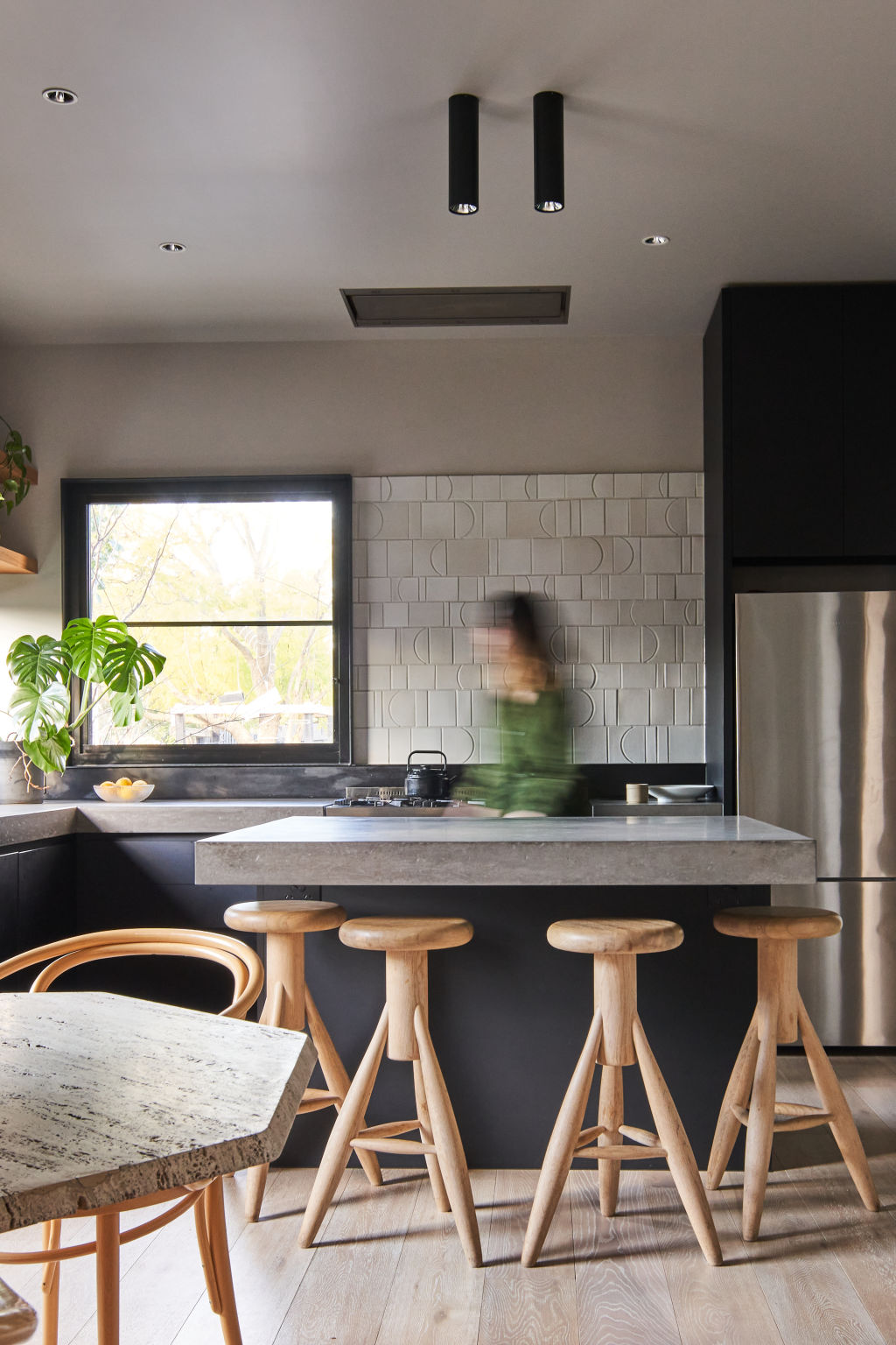 The kitchen is a favourite of vendor Lauren Egan, interior stylist and decorator. Photo: Glenn Hester