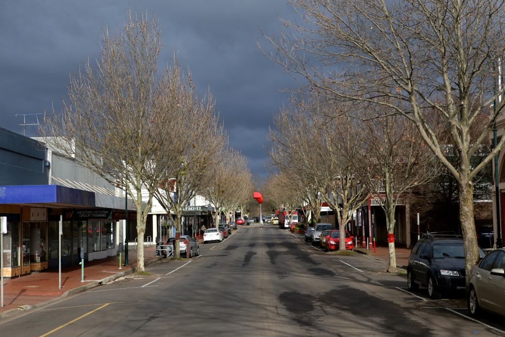 Hamilton has been drawing a trickle of Melbourne tree-changers. Photo: Jason South