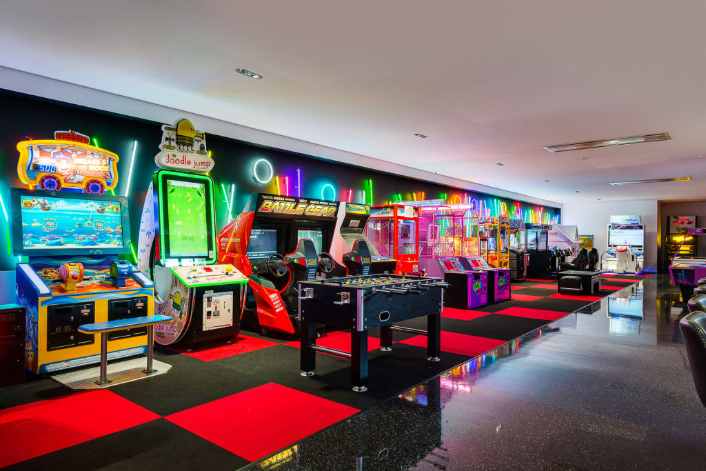 Complete with games arcade. Photo: Place Estate Agents New Farm