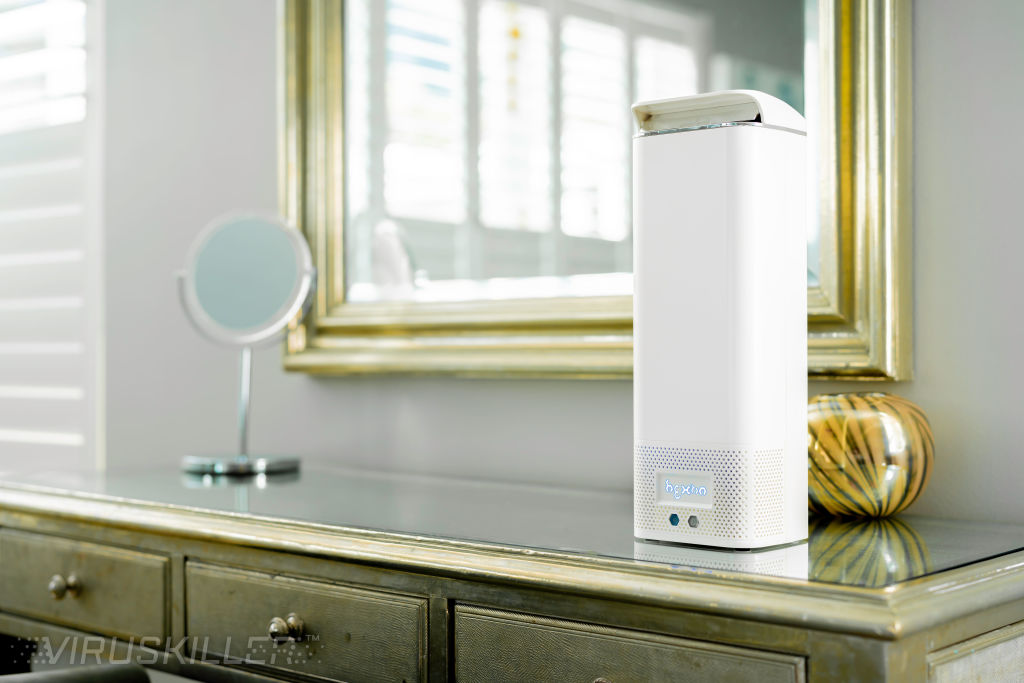 Air purifiers are one of the few ways of reducing the risk of cross-infection.