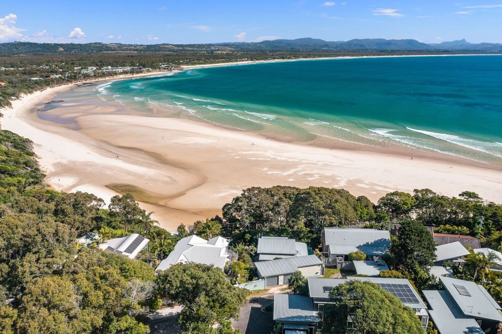 Byron Bay saw some of the strongest property price growth in the entire nation during the pandemic boom, but new figures show the average house price discount has shot up. Photo: Supplied