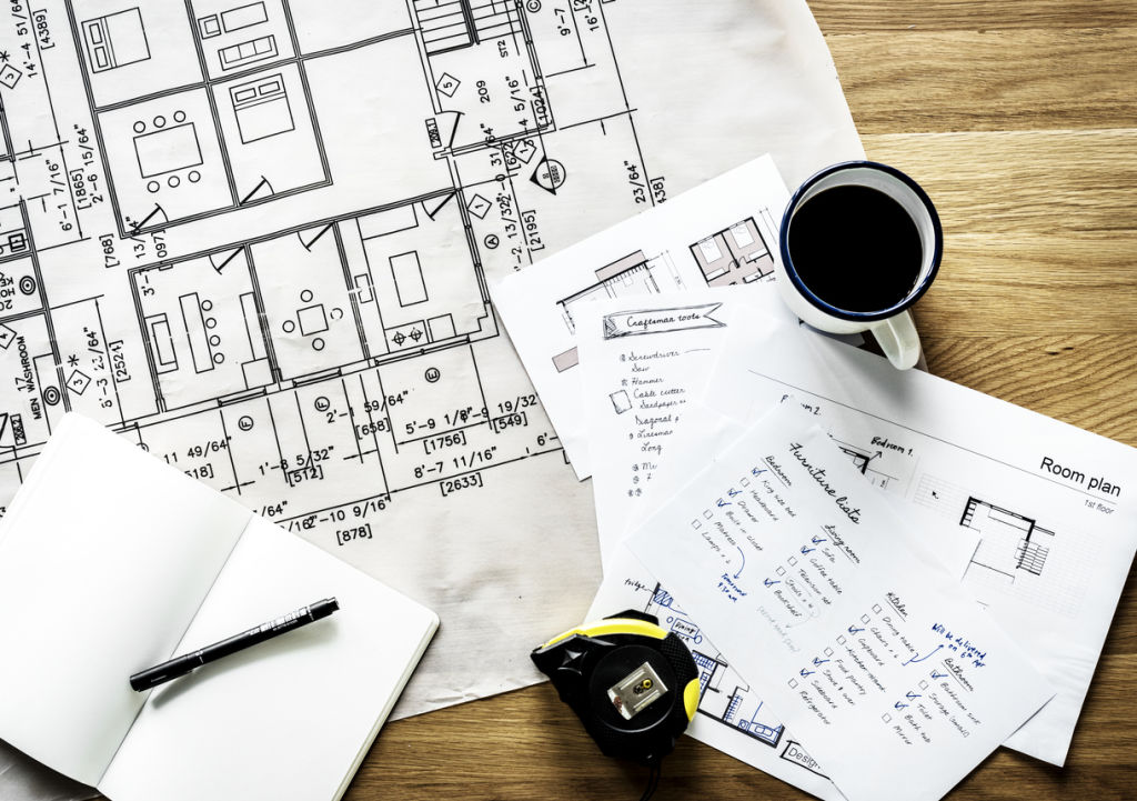 Print out multiple A3 copies of your floor plans and keep them in a safe spot – they will be hot property. Photo: iStock