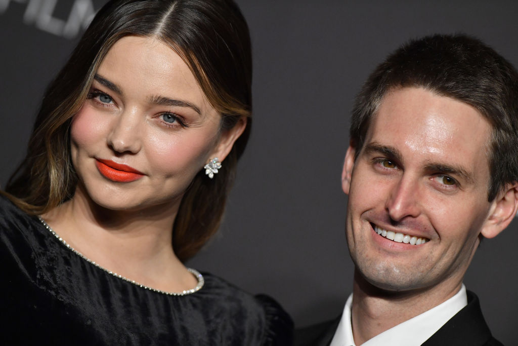 Miranda Kerr and Evan Spiegel look set to upsize, but they will need to get to work on their new home first. Photo: Axelle/Bauer-Griffin/Getty