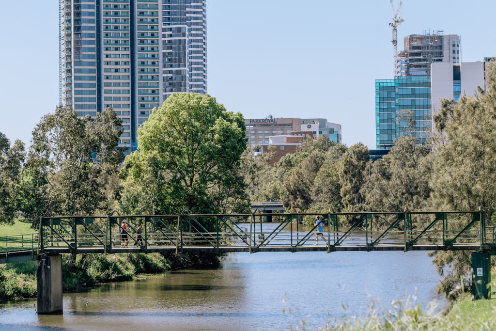 Parramatta, in Sydney's west, took out the 7th spot.  Photo: Vaida Savickaite