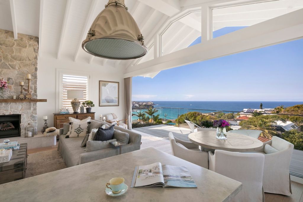 Beachy: A Hamptons-inspired home in Bronte. Photo: Supplied