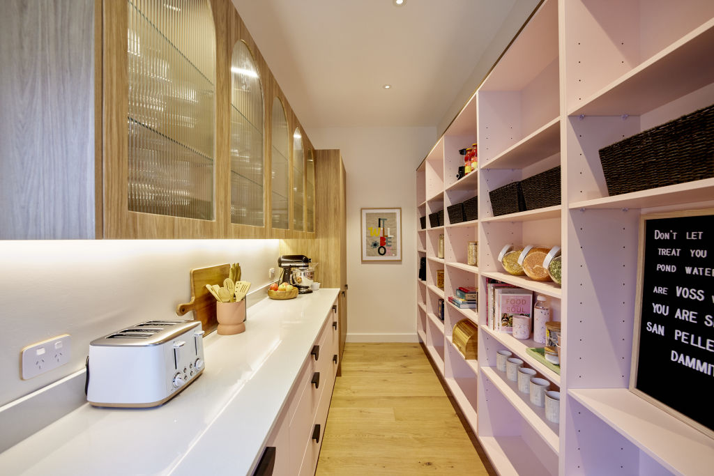 Adding a butler's pantry can take up valuable space, especially in a small home.Photo: Nine