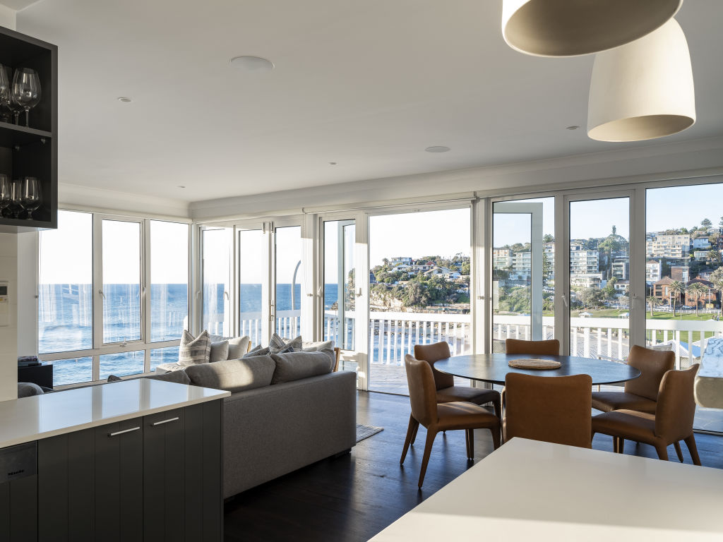The Bronte Marine Drive house has been renovated in recent years.