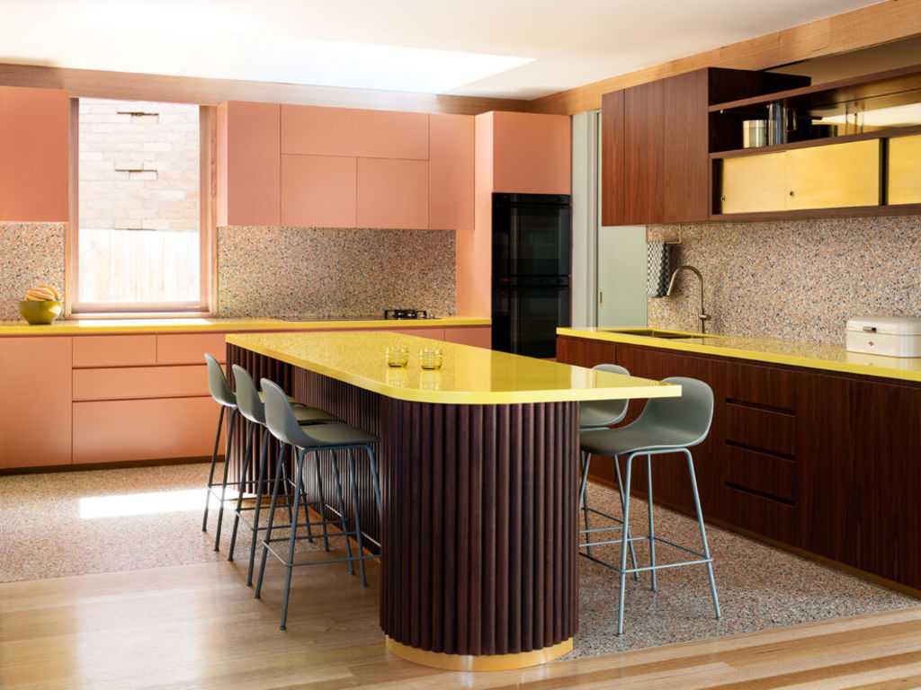 WOWOWA'S super-colourful remake of a 1960s house. Photo: Martina Gemmola