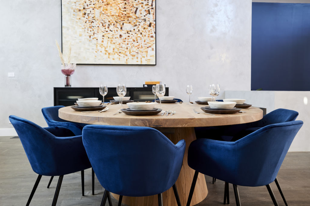 Make sure your dining table fits in with the space. Photo: Channel Nine