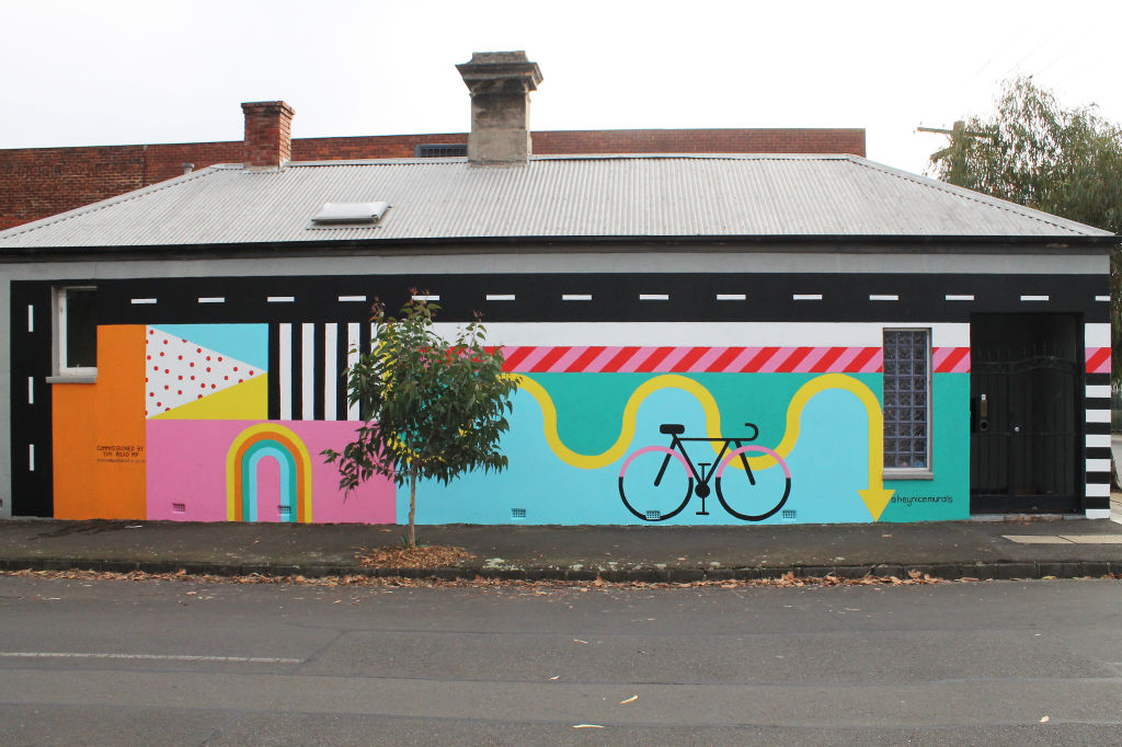 Shannon Lamden Mural in Brunswick Photo: Shannon Lamden