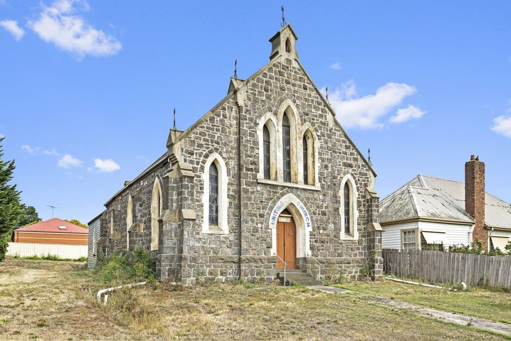 This couple got married in a church, then bought it and turned it into a home