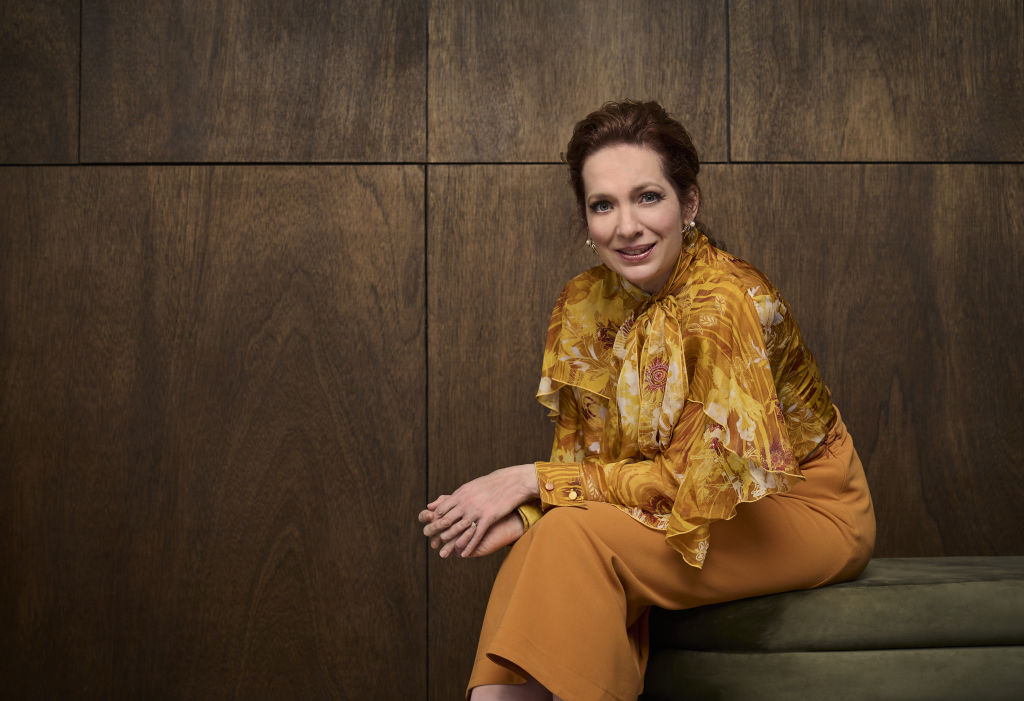 Katherine Parkinson stars in Spreadsheet on Paramount+. Photo: Tina Smigielski