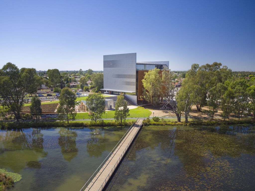 Shepparton Art Museum is set to open late November this year. Photo: John Gollings