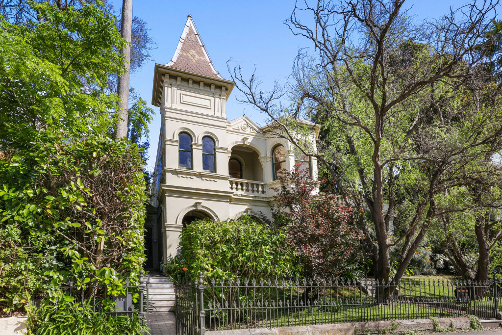 The historic Annandale residence was owned by a string of medicos until the Beier family purchased it in 1978.