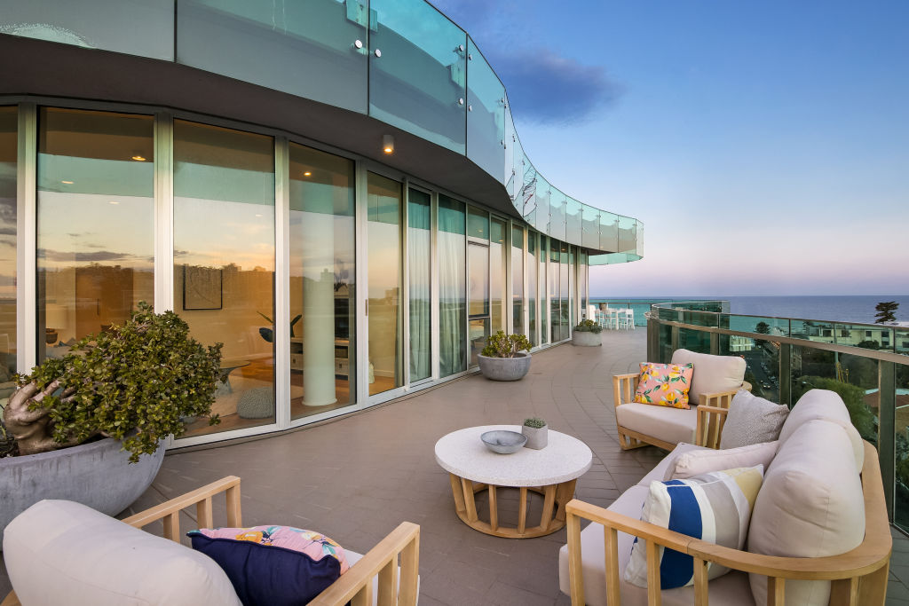 Chris Rex is selling one of two penthouses that crown the Boheme development.