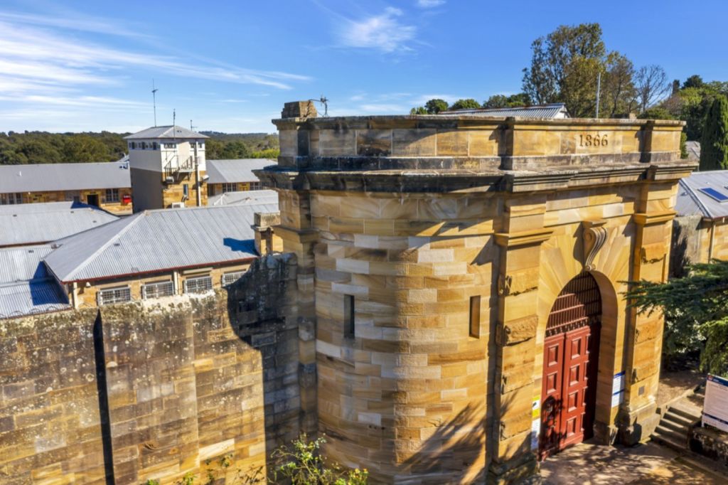 Historic jail built by convicts listed for sale