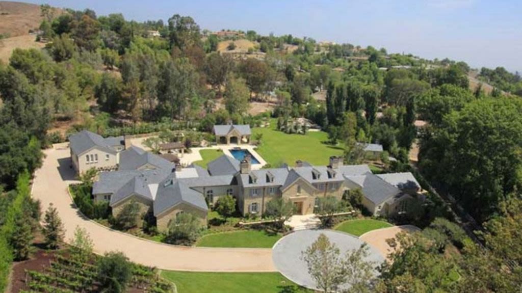 Kanye West and Kim Kardashian bought their Hidden Hills estate for $20 million. Photo: Hiddenhillsjewel.com