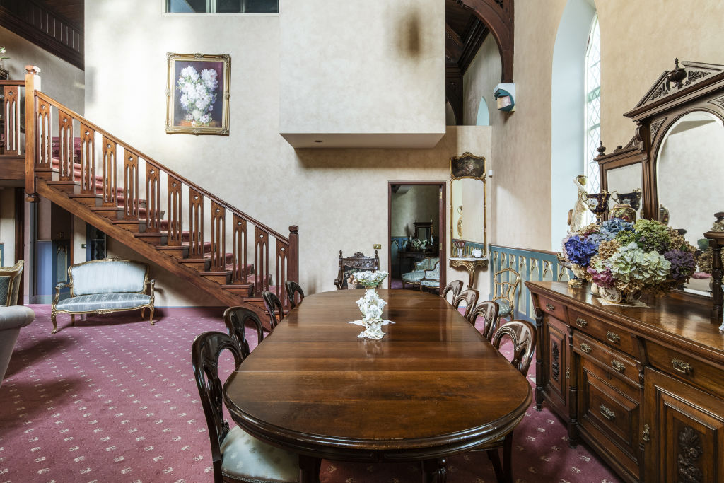 The home has an impressive dining area. Photo: Jellis Craig Armadale