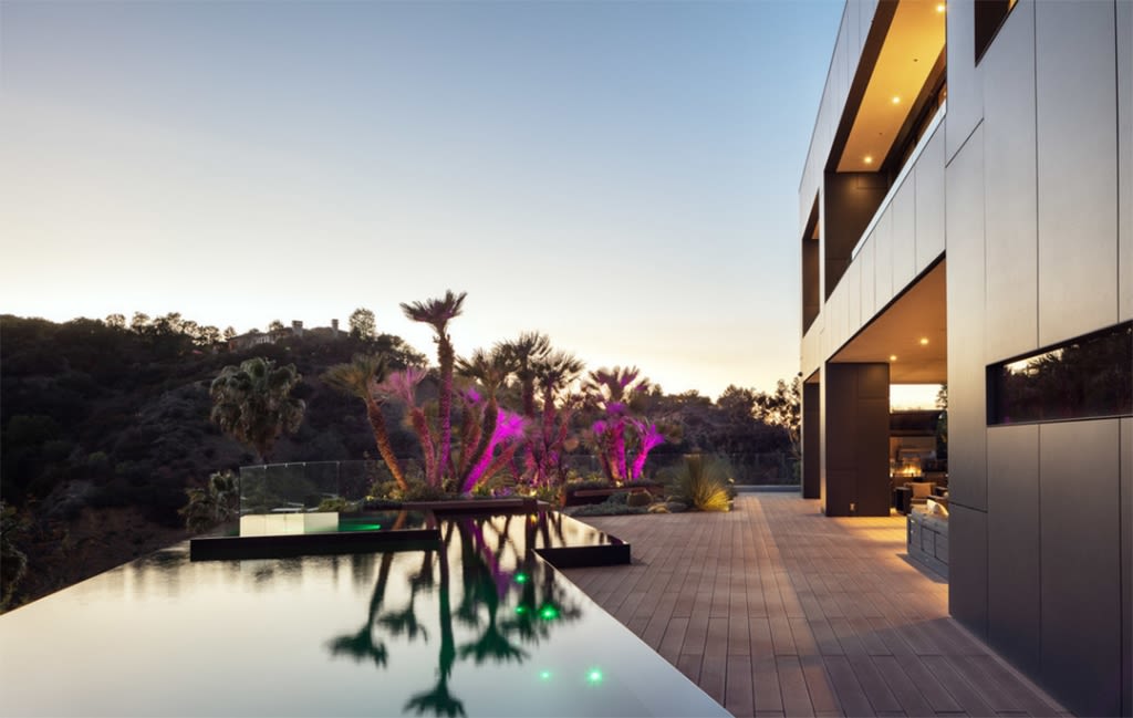 The home is partially powered by a bevy of solar panels. Photo: Redfin