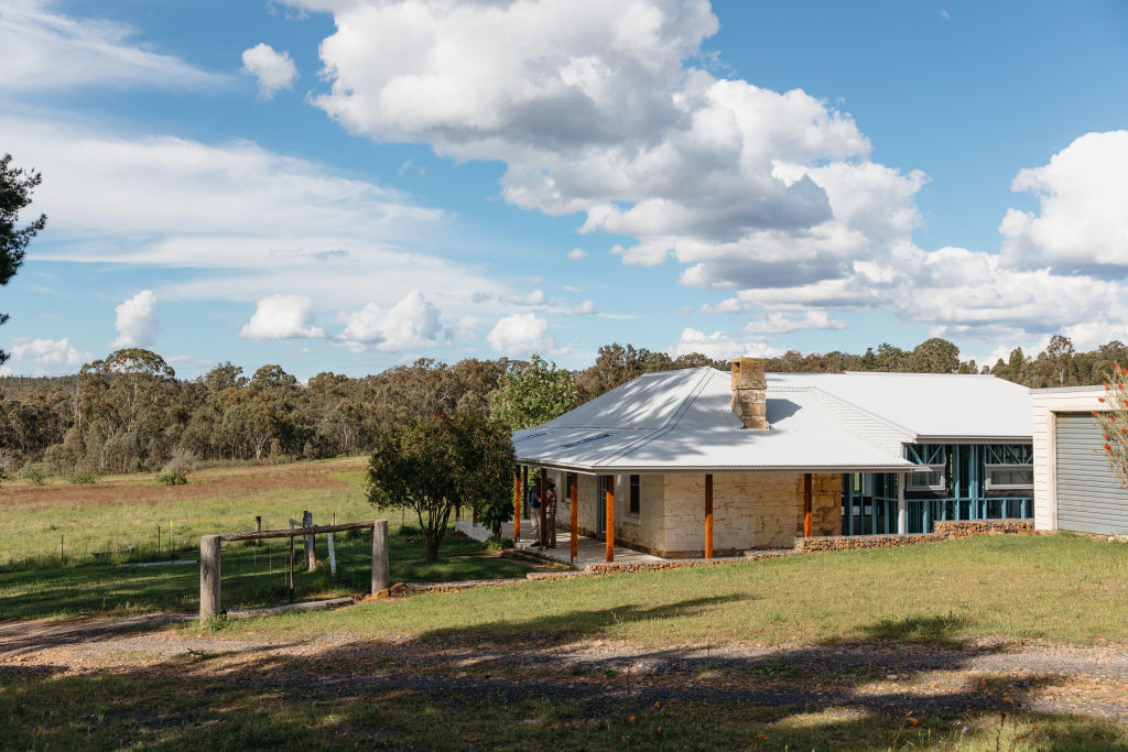 The couple has enjoyed being able to make decisions as they go rather than stick to a set design. Photo: Marianna Kruger