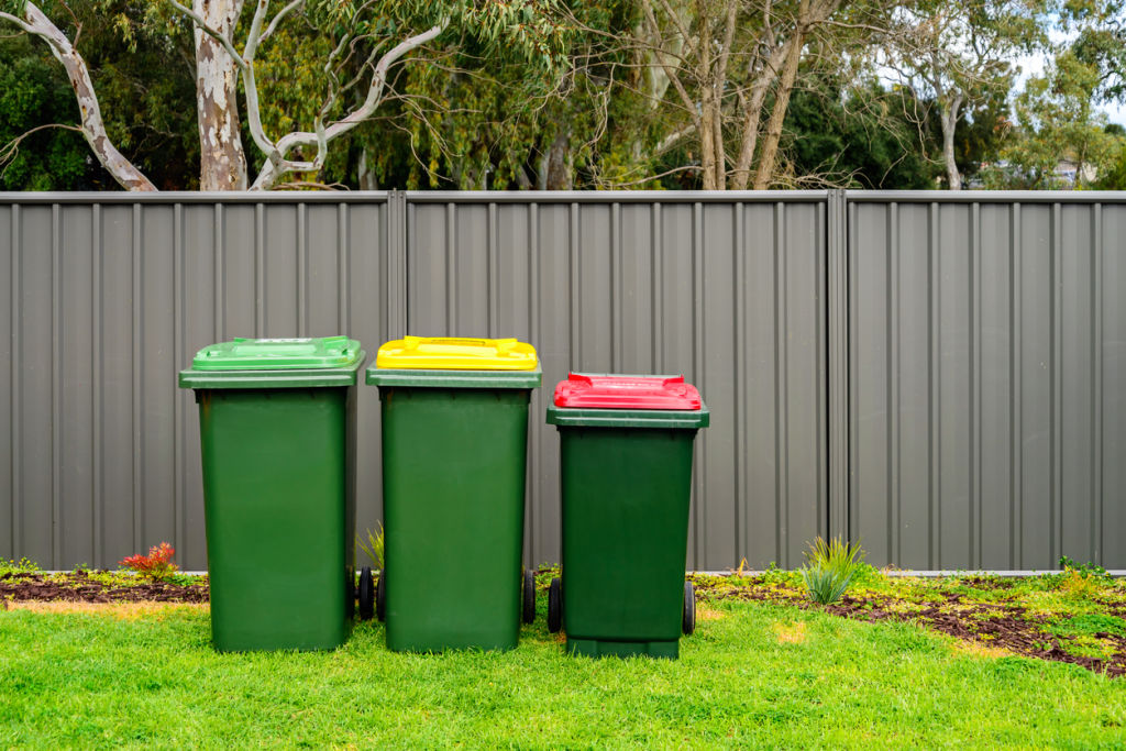 Some councils around the country have introduced new bins for recycling glass and food waste. Photo: iStock