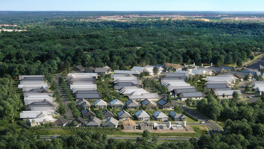Each home is expected to take a week to build. Photo: ICON/Lennar/BIG