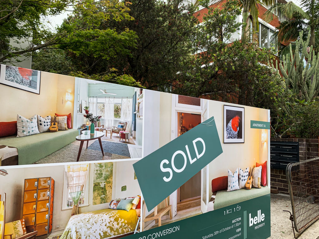 New listings are 10 per cent higher annually across the combined capitals . Photo: Peter Rae