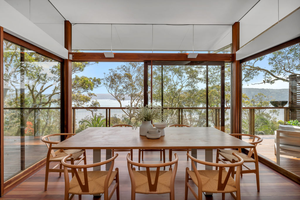 The home was designed to feel like a giant treehouse.  Photo: Donna Johnston