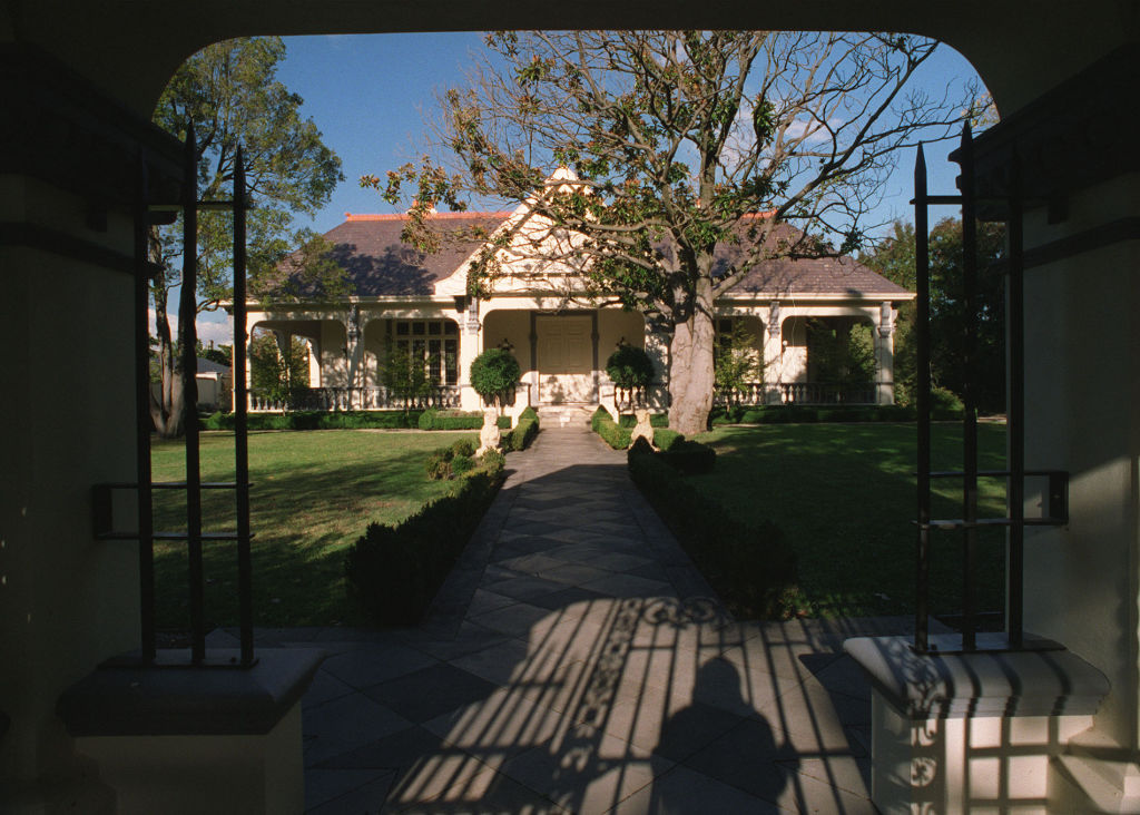 16 St Georges Road Toorak, as seen when it resold for $4.5 million in the 1990s. Photo: Gillianne Tedder