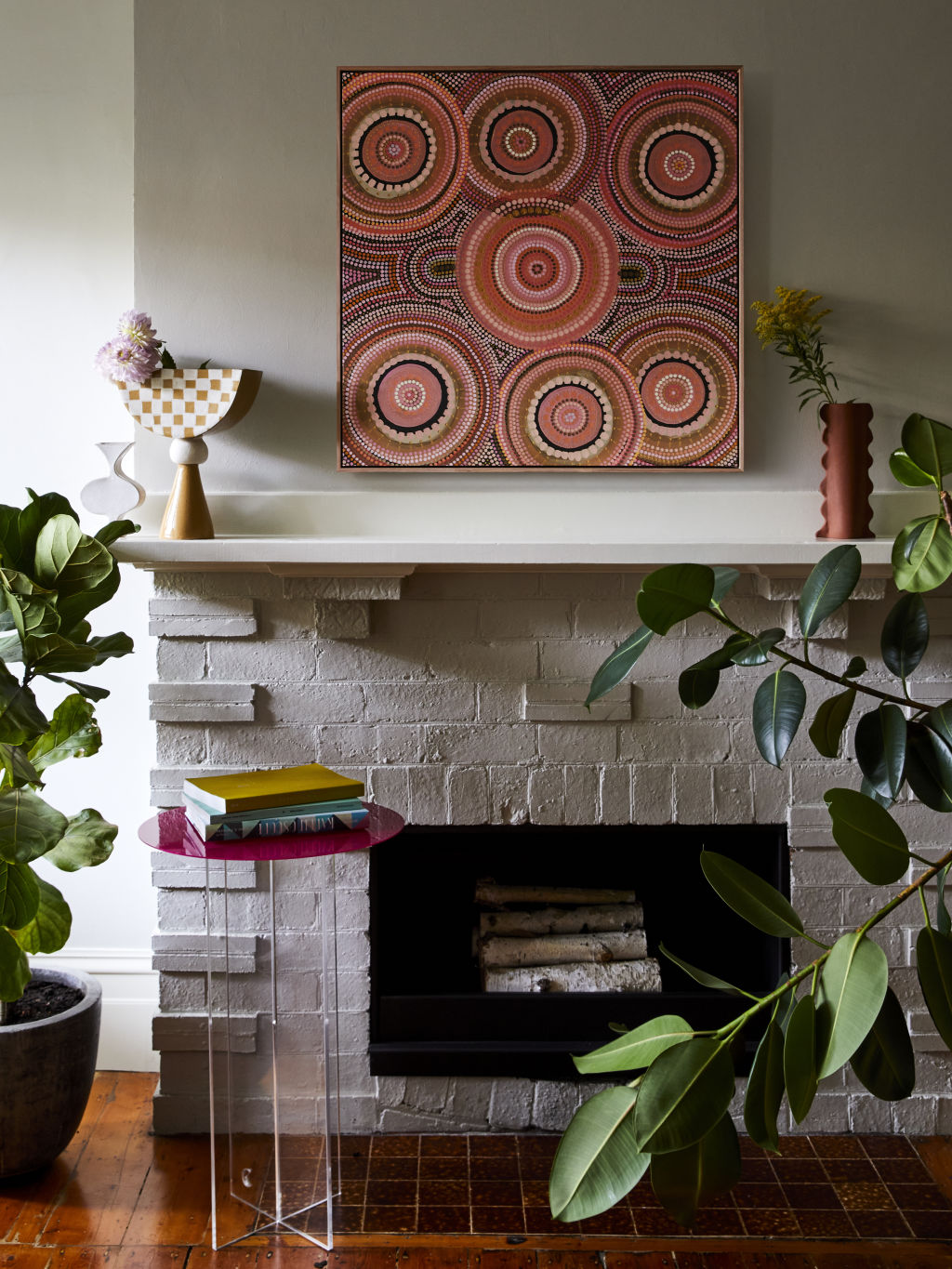 Work by Lou Martin, styling by Julia Green for Greenhouse Interiors. Photo: Armelle Habib.