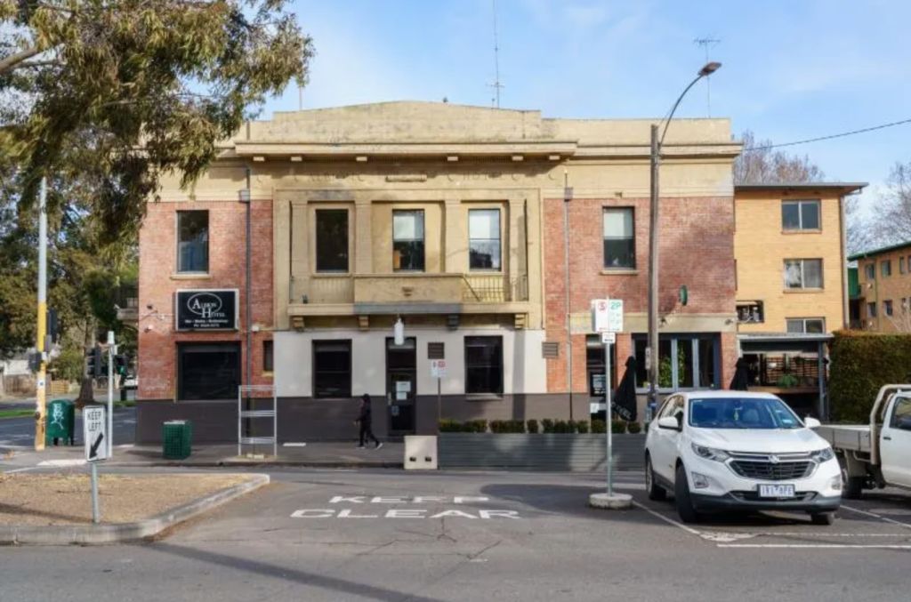 The Albion Hotel in North Melbourne is being sold with vacant possession.