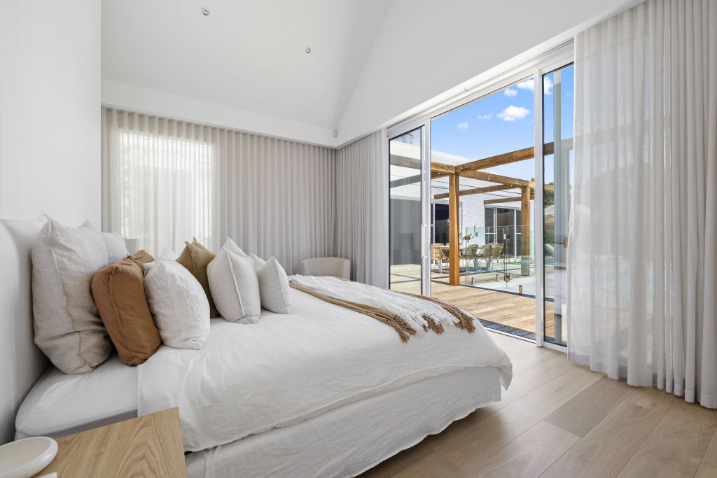 The main bedroom with deck access. Photo: Whitefox