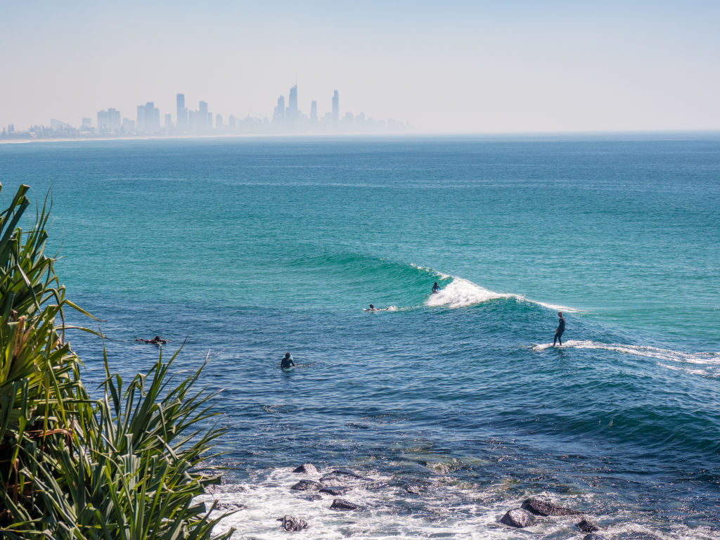 With its array of shops, restaurants and new developments, Burleigh Heads is expected to continue its growth whilst retaining its charm. Photo: Mark Fitz