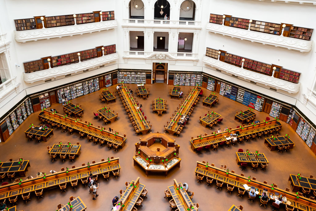Nothing really beats the feeling of walking into the State Library.  Photo: Greg Briggs