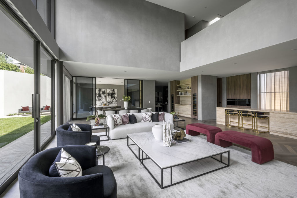 The home has a good balance of private and open spaces.  Photo: Marshall White