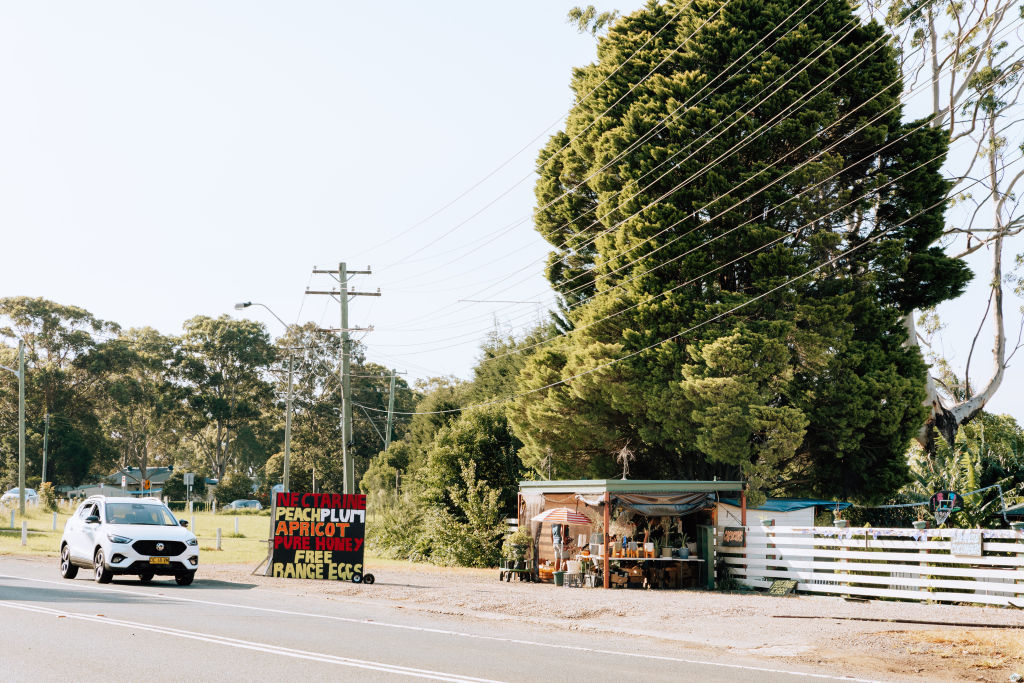Dural hosts an array of roadside stalls selling fresh local produce grown by residents. Photo: Vaida Savickaite