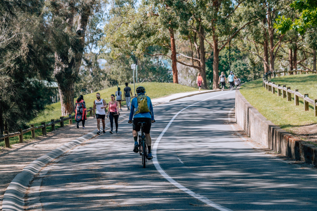 UNSW researchers have identified that whilst built environments enable healthy habits, greater access to greenery is still needed. Photo: Vaida Savickaite