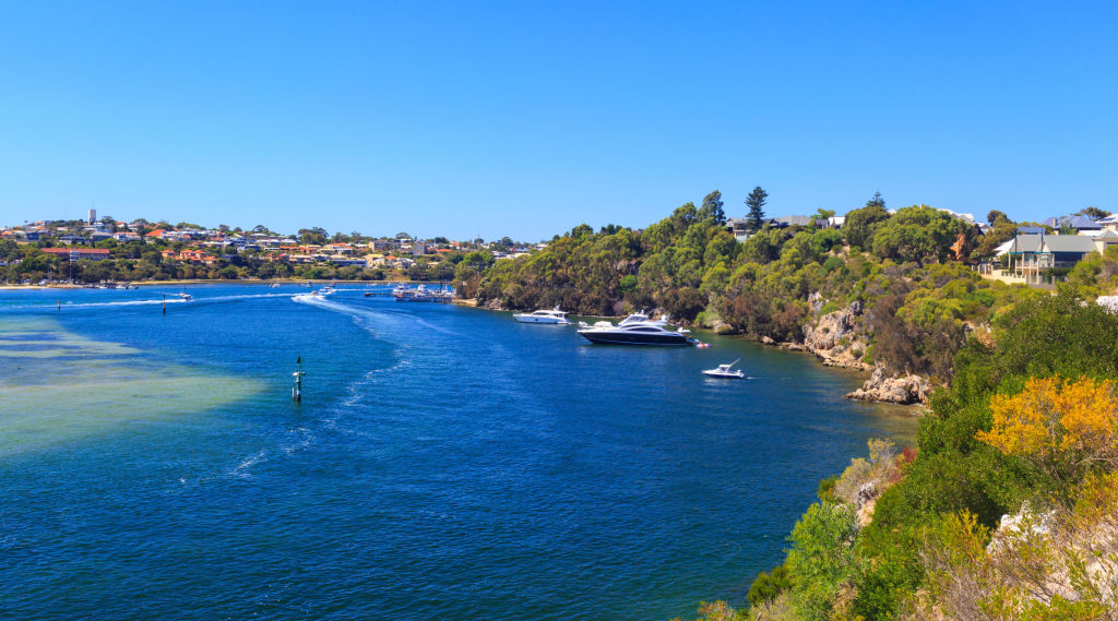 Perth's affluent waterfront areas have seen house prices skyrocket, with Dalkeith becoming the first $3 million suburb. Photo: Michael Willis / Alamy Stock Photo