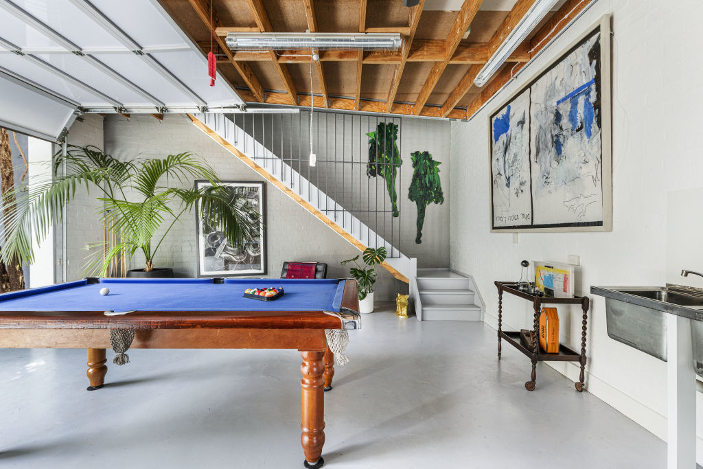 If I were allowed free rein there would be a beautiful and stylish pool table on our back deck. Although I'd prefer it in the lounge room or dining room. Photo: Supplied