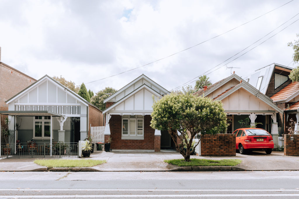 Lilyfield enjoys larger blocks of land with a mix of housing styles from heritage cottages to contemporary developments.  Photo: Vaida Savickaite