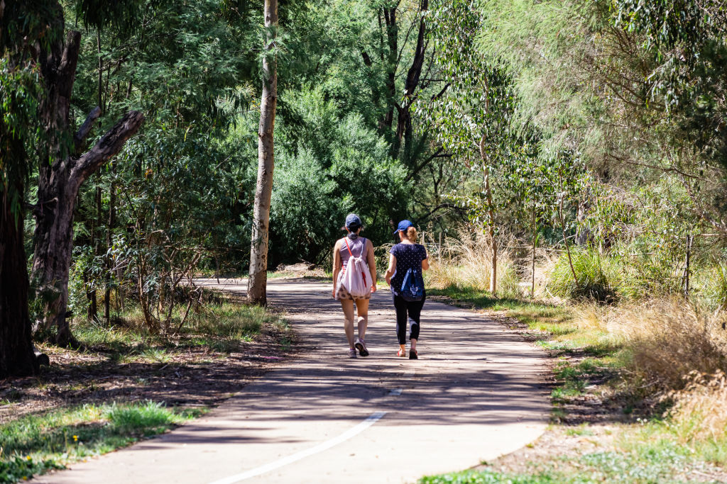 Locals are lucky to have top notch amenities throughout the suburb and the Yarra Trail is no exception. Photo: Greg Briggs
