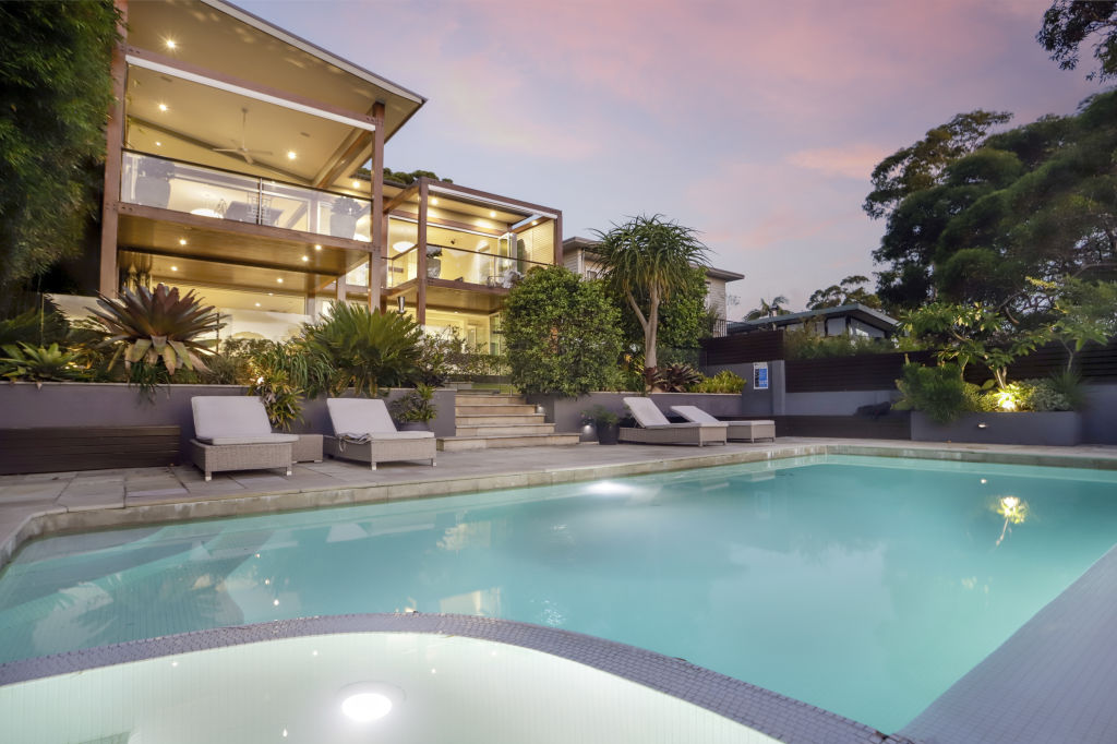 The home comes with an in-ground pool, a cinema room, a wine cellar and a steam room. Photo: Supplied