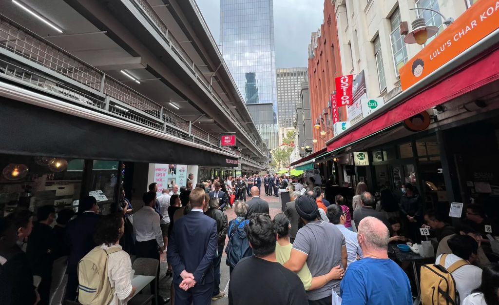 Hammer falls on Hardware Lane auction