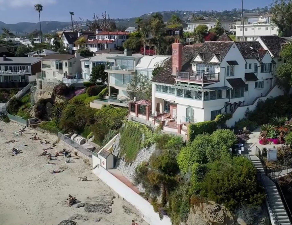The home overlooks Laguna Beach. Photo: Sothebys Realty Photo: Supplied