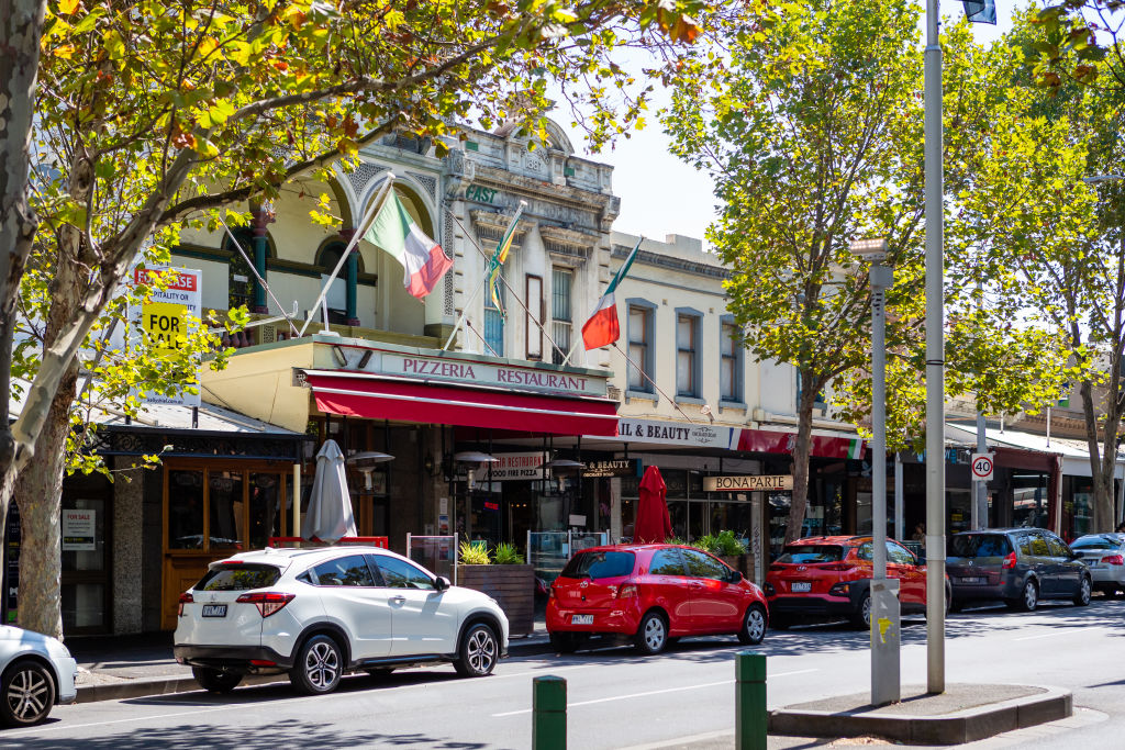 There's no shortage of Italian eateries dotted along Carlton's Lygon Street. Photo: Greg Briggs