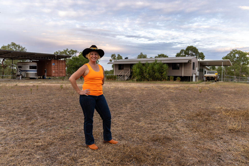 Sahara Dry bought her first home in Charters Towers, rural Queensland. Photo: Supplied