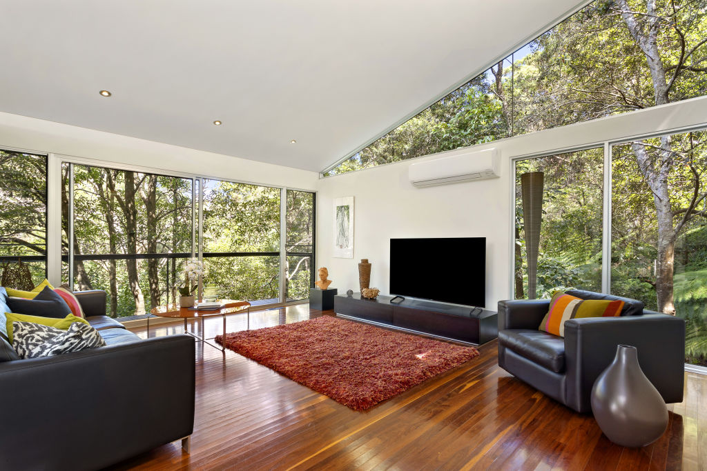 Owner and architect Geoff Crowe from Hassell built the home in 1998 on a south-east facing hillside block. Photo: Supplied